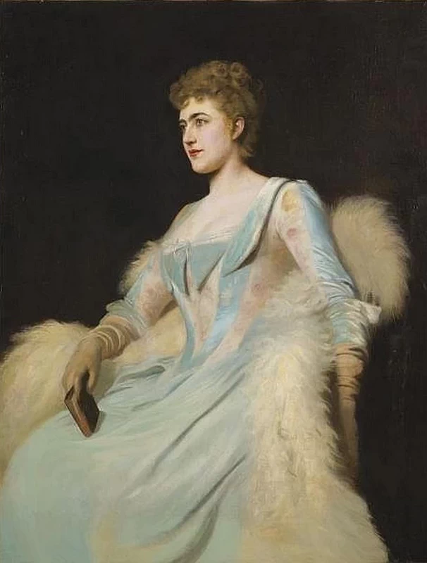 Edmund Tarbell - Ritratto di signora